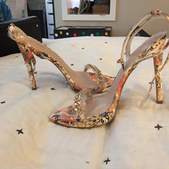 Aldo Thirakin - High Heel Ankle Strap Sandal (US 8.5 / EU 39) - Picture 2 of 5